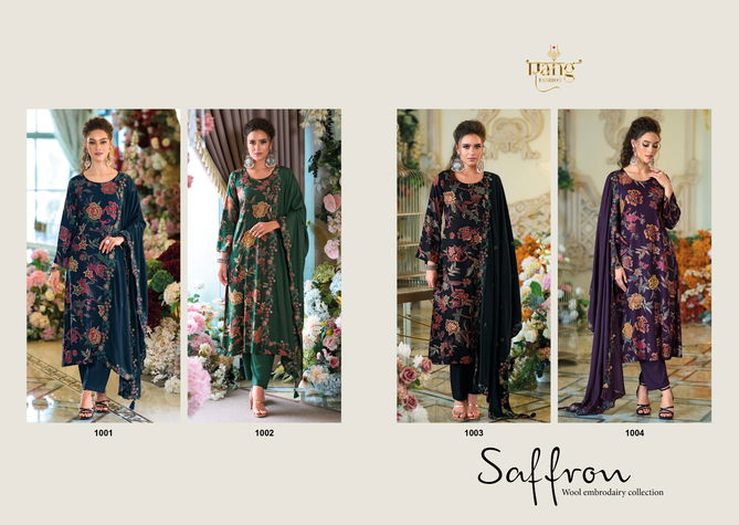 Safroon By Rang Pure Wool Digital Printed Dress Material Wholesale Shop In Surat